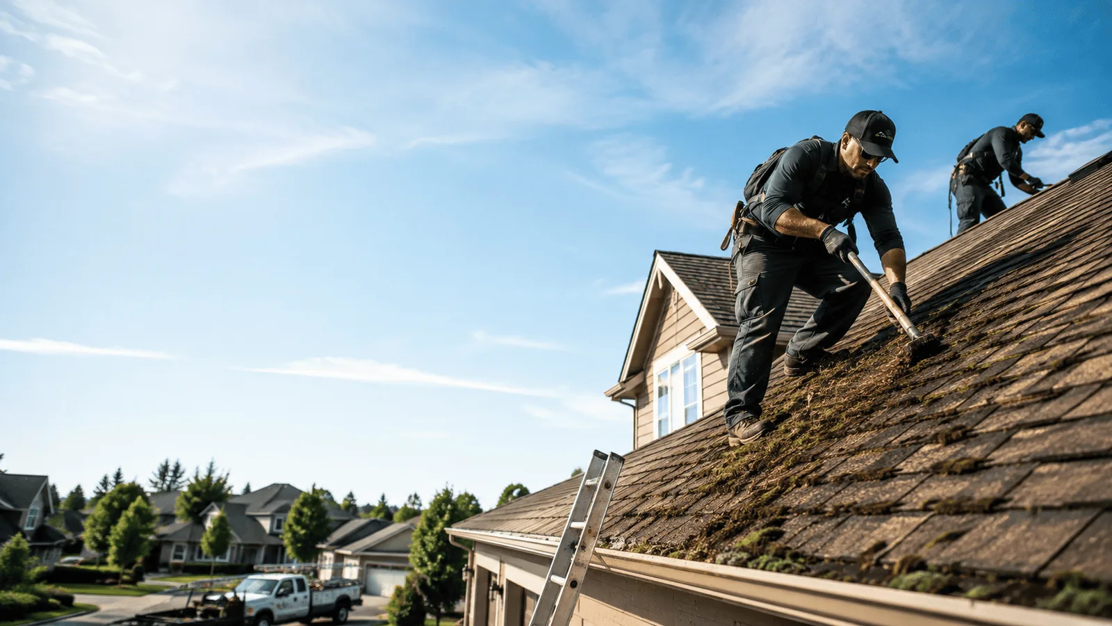 Roof Moss Removal in Clarence, IA near me